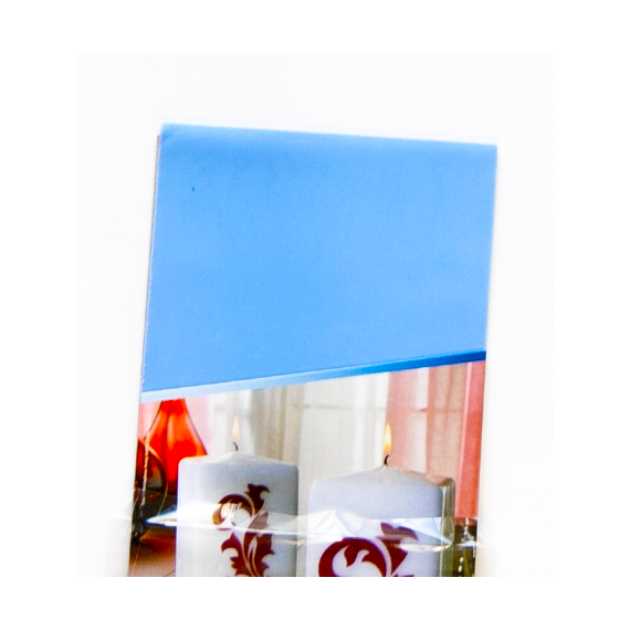 Feuilles de cire 200 x 100 mm - Bleu clair