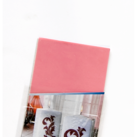 Feuille de Cire Rose pour bougies