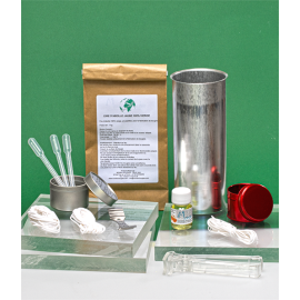 Kit pour couler des bougies en cire d'abeille